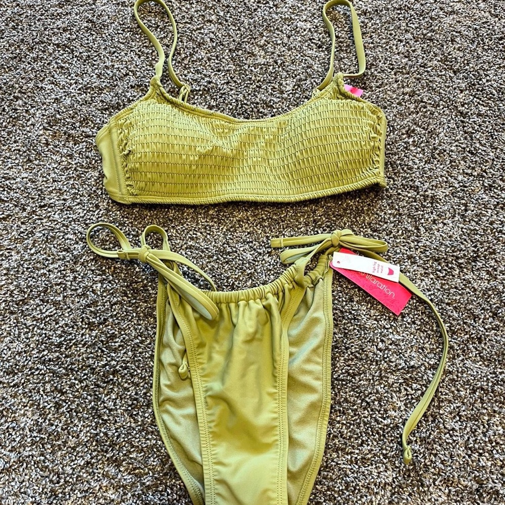 Xhilaration Sage Green Swimwear